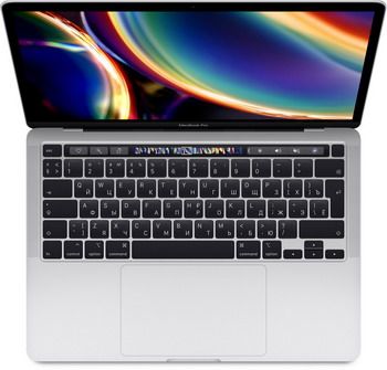 Ноутбук Apple MacBook Pro 13 True Tone and Touch Bar Mid 2020 (MXK72RU/A) серебристый